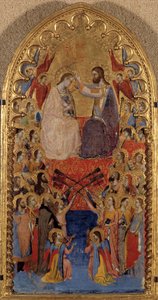 The Coronation of the Virgin Altarpiece by Puccio di Simone
