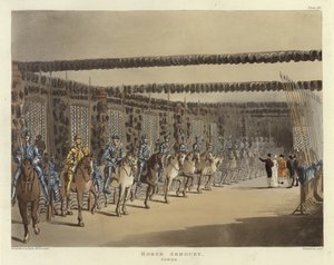 Horse Armoury by Pugin and Rowlandson