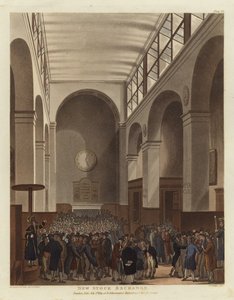 New Stock Exchange by Pugin and Rowlandson