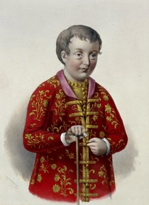 Tsarevich Simeon Alexeevich of Russia by Pyotr Fyodorovich Borel