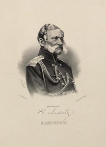 Portrait of General Nikolai Nikolayevich Annenkov by Pyotr Fyodorovich Borel