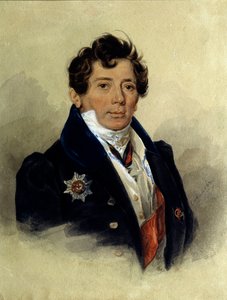 Portrait of Alexander Turgenev (1784-1846), Historian and Russian Statesman