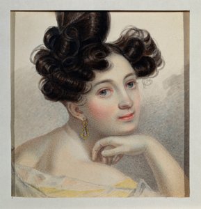 Portrait of Countess Glafira de Balmen by Pyotr Fyodorovich Sokolov