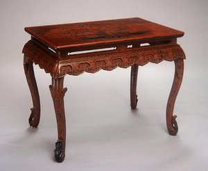 Kang Table by Chinese School: Premium art reproduction