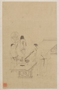 Figures by Qing Dynasty Chinese School