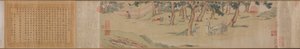 Zhao Mengfu Writing the Heart (Hridaya) Sutra in Exchange for Tea