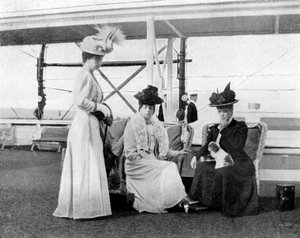 On Board the Royal Yacht Victoria and Albert III