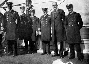 On Board the Royal Yacht Victoria and Albert III, Christiania Oslo, Norway, 1908