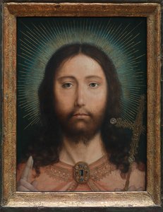Christ Salvator Mundi by Quentin Massys or Matsys