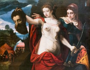 Judith with the Head of Holophernes by Quentin Massys or Matsys