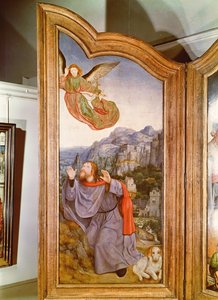 The Holy Kinship, or the Altarpiece of St. Anne, (detail) by Quentin Massys or Metsys