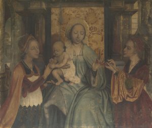 The Virgin and Child with Saints Barbara and Catherine, c. 1518-1525