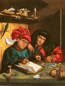The Misers by Quentin Massys or Metsys