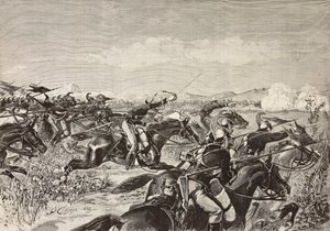 Savoy Cavalry Regiment Charging, September 10