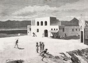 The Italian Post Office Building, Massawa, Eritrea by Quinto Cenni