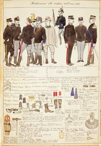 Uniform Variations of Kingdom of Italy by Quinto Cenni