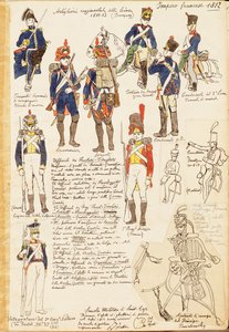 Uniforms of Artillery of Kingdom of France by Quinto Cenni