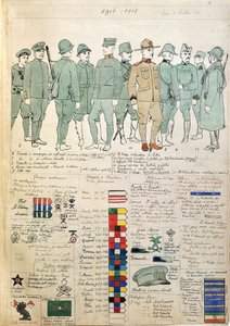 Uniforms of Kingdom of Italy by Quinto Cenni