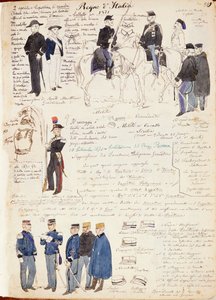 Various Uniforms of Kingdom of Italy by Quinto Cenni