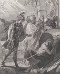 The Meeting of Diogenes of Sinope and Alexander the Great by Quirin Mark