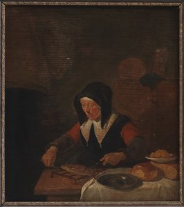 Old Woman at her Meal