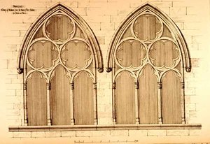 Group of Windows from the House of Pierre Raleine, Figeac, France, from 