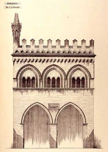 Palace of the Jurisconsults, Cremona, Italy, built in 1292, from 