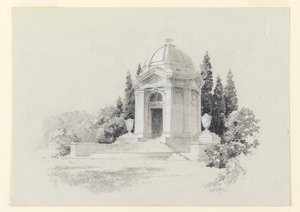 Rendering of a Mausoleum