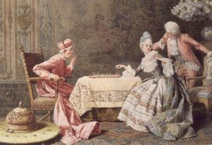 Playing Chess with the Cardinal by R. Raimondi