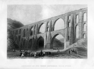 Aqueduct of the Greek Emperors, near Pyrgo, Turkey