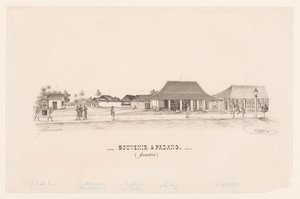 Souvenir in Padang. (Sumatra) by R. Walthert (signed by artist)