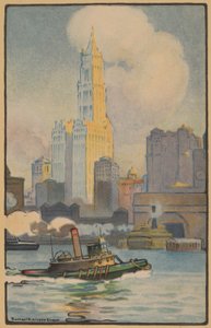 The Woolworth Building from the Ferry
