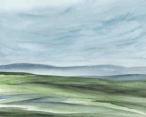 Serene Green Hills