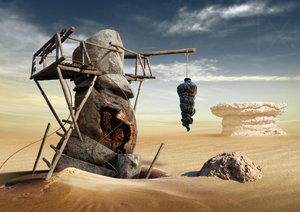 Mysterious Desert Idol by Radoslav Penchev