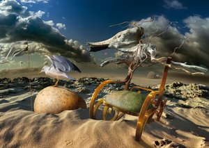Surreal Desert Chair by Radoslav Penchev