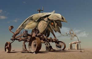 Surreal Desert Machine