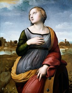 Saint Catherine of Alexandria by Raffaello Sanzio Raphael