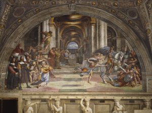 The Expulsion of Heliodorus from the Temple, Stanza di Eliodoro
