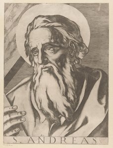 Saint Andrew by Raffaello Schiaminossi