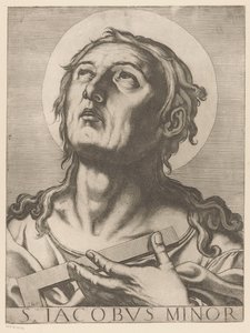Saint James the Lesser (Christ, Mary, and the Twelve Apostles series, Il sacrato collegio apostolico series) by Raffaello Schiaminossi