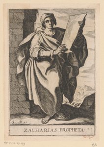 Prophet Zechariah by Raffaello Schiaminossi