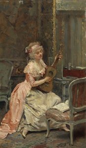 Woman with a Guitar