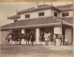 Mr. MacNull, Jhansi (verso) by Raja Deen Dayal