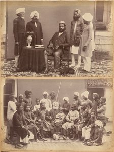 Ramkishore Singh, Rewa (recto, top); Mowhri Rahman Alli Khan family, Rewa (recto, bottom)