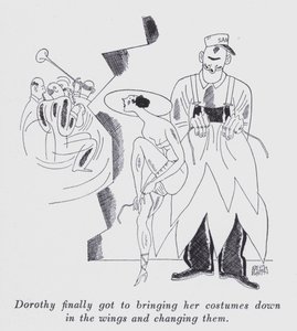 Illustration for "But Gentlemen Marry Brunettes" by Anita Loos