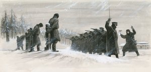 A last minute reprieve saved Fyodor Dostoievski from the firing squad