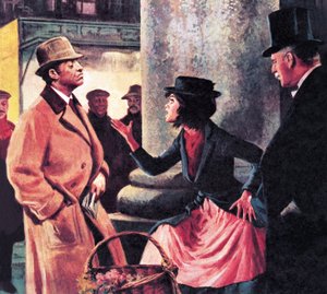 Professor Higgins and Eliza Doolittle
