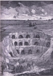 The modern cave dwellers by Ralph Cleaver