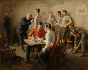 Passing the Doctor by Ralph Hedley