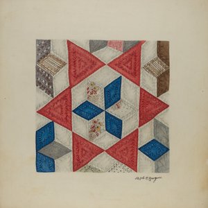 Patchwork Quilt by Ralph N. Morgan